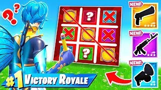 Playing TIC TAC TOE For LOOT in FORTNITE