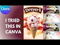 How I followed a YouTube Tutorial & Designed this in Canva