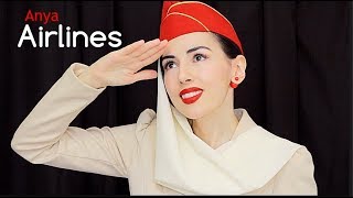 ASMR Sleep Aviation ✈️  Flight Attendant ~ ASMR Airlines