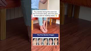 Bunion Pain Relief! 🔥🤯#bunions #exercise #painrelief