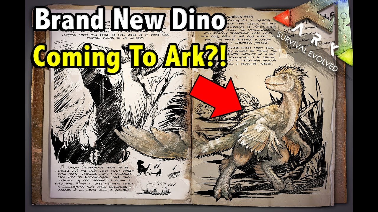 ARK DEINONYCHUS FIRST LOOK! PACK BONUS & LATCHING MECHANIC