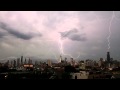 Lightning strikes three of the tallest buildings in chicago at the same time