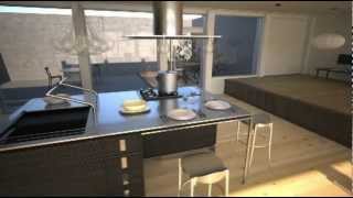 Maxwell Render test(Kitchen&Interior Animation)