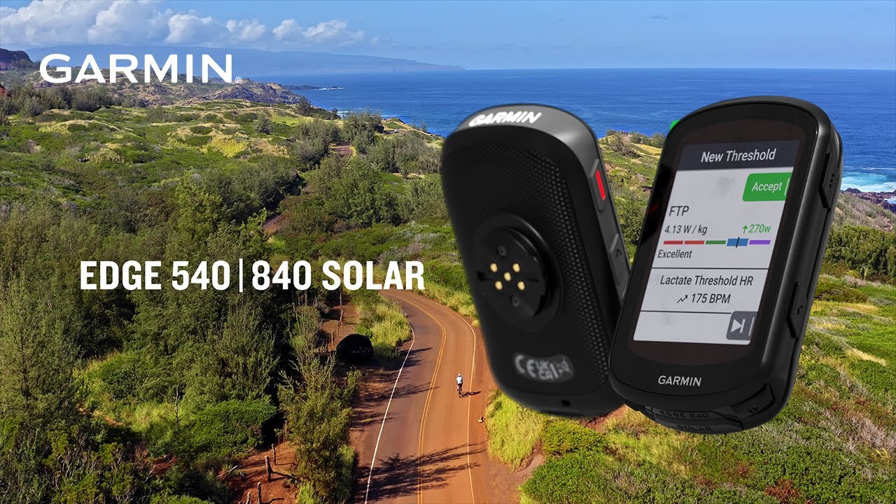 Garmin Edge 540, 840 Solar Series