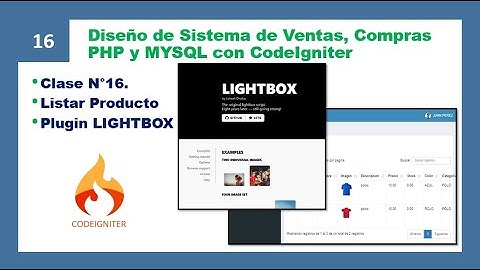 Sistema de Ventas, Compras e Inventario (Creación de Vista Producto, Búsqueda, Paginación- CLASE 16)