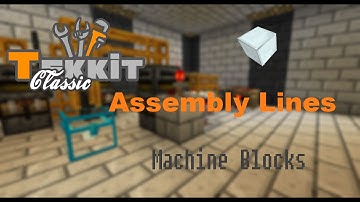 Tekkit Classic Assembly Lines - Machine Blocks