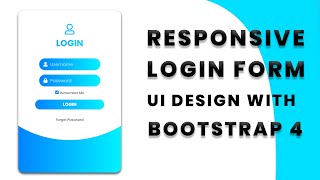 Responsive Login Form | Signup Form | Bootstrap 4 Login Form Design | HTML5 | CSS3 | Code4Education