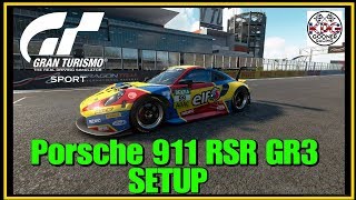 Gran Turismo Sport Setup Porsche 911 Rsr Gr3 Ps4 Pro Gameplay Youtube Gran Turismo Sport Setup Porsche 911 Rsr Gr3 Ps4 Pro Gameplay Youtube