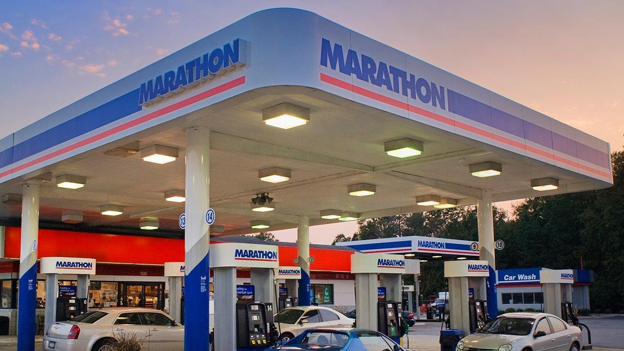 Marathon Oil Drops Along With Oil