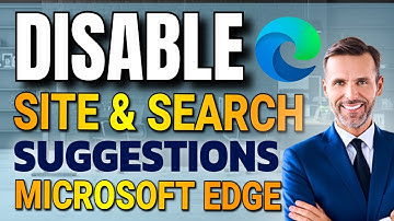 How to disable site and search suggestions in Microsoft Edge