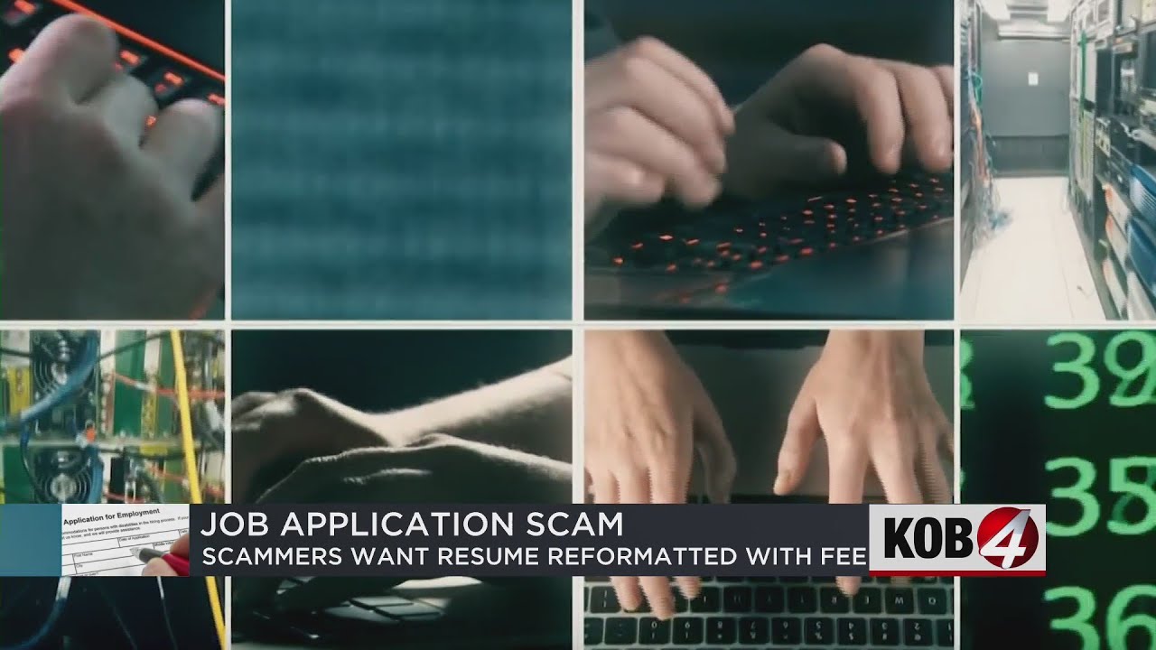 BBB warns of online job application scam - YouTube