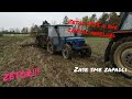 Zase jsme zapadli#2 Zetor 6945 v nesnázích ,8145 zachránil ,cesta se zetorem #21