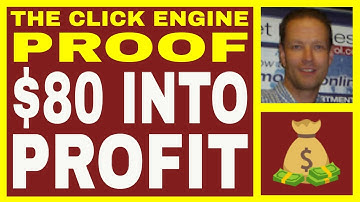 The Click Engine Review Video - $80 Into PROFIT - INCOME $ PROOF - 100% Buyers Autopilot Traffic!!