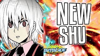 NEW SHU KURENAI! + NEW ANIME STADIUM BEYBLADE BURST SPARKING EPI 37 REVIEW  