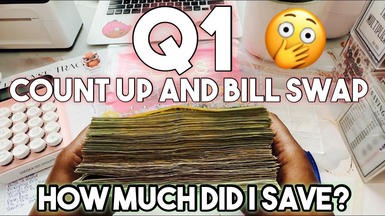 I’m SHOCKED by How Much I Saved in Q1 2025 | Cash Stuffing Bill Swap & Condense!