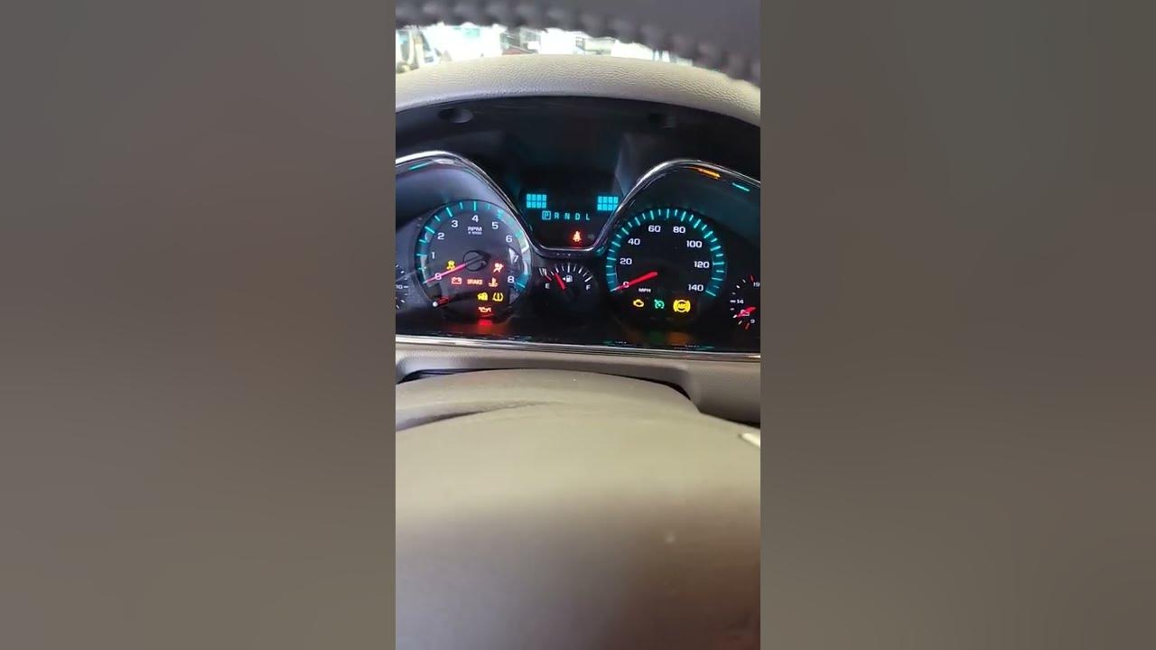 chevy traverse oil maintenance reset procedure YouTube