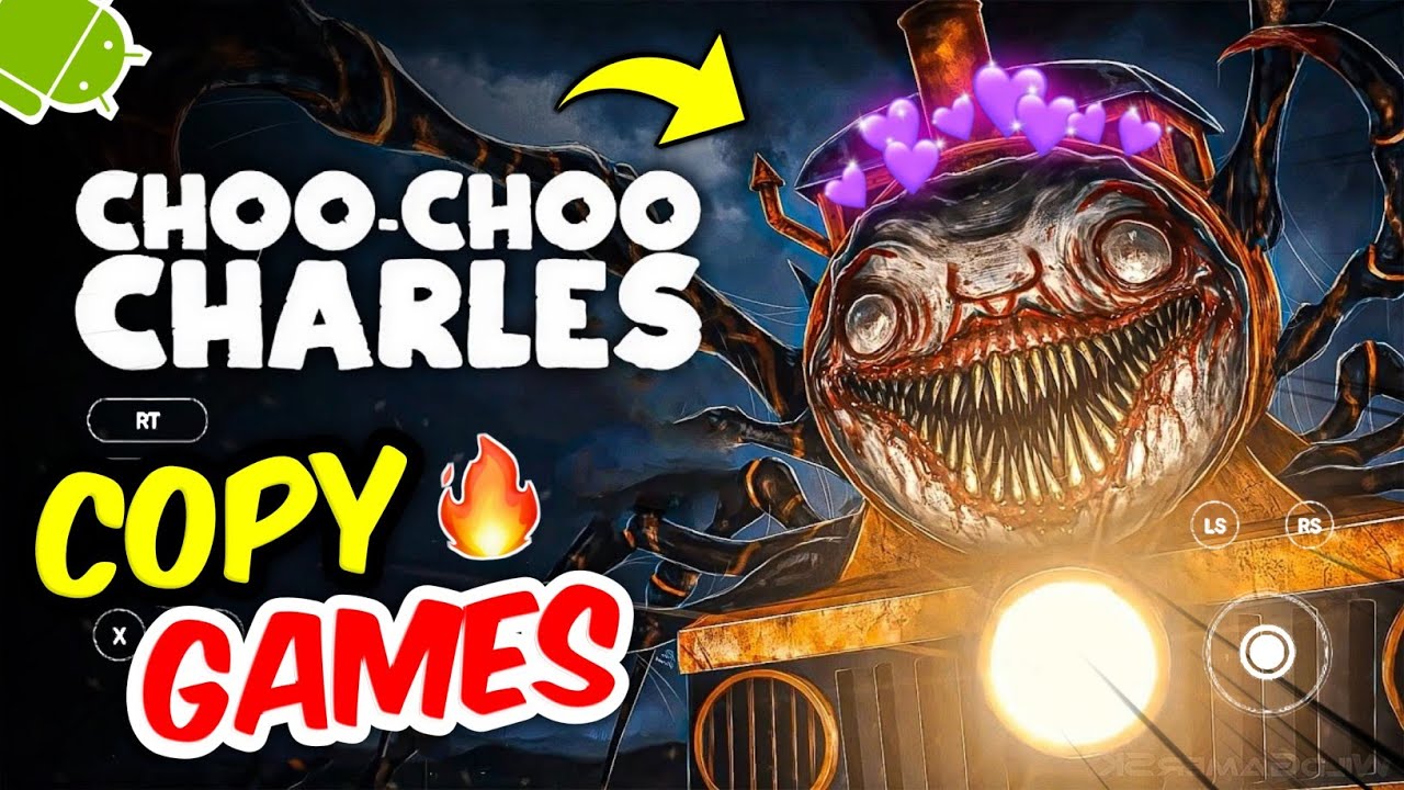 Best Realistic Choo choo Charles part 2 mobile version Game Gameplay 