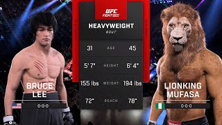 Bruce Lee vs. Therian - EA Sports UFC 5 - Epic Fight