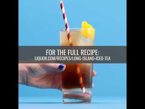 Long Island Iced Tea Cocktail Recipe