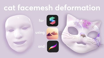 Spark AR face mesh deformation and texturing PART 1.