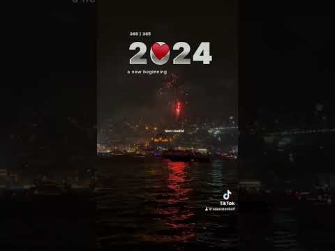 حلوة دنيا حلوة سوا بدون موسيقى اجواء اسطنبول ليلة رأس السنة 2024