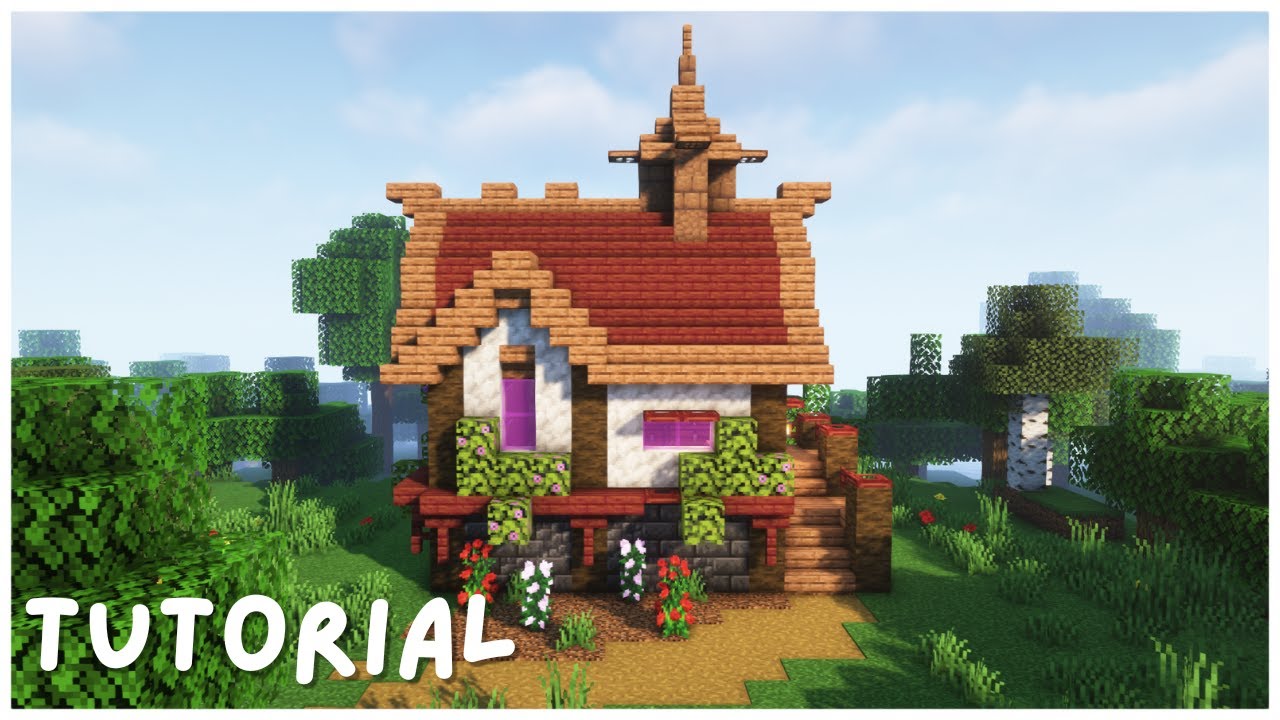 Fantasy Mangrove Starter House - Minecraft 1.19 Tutorial - YouTube