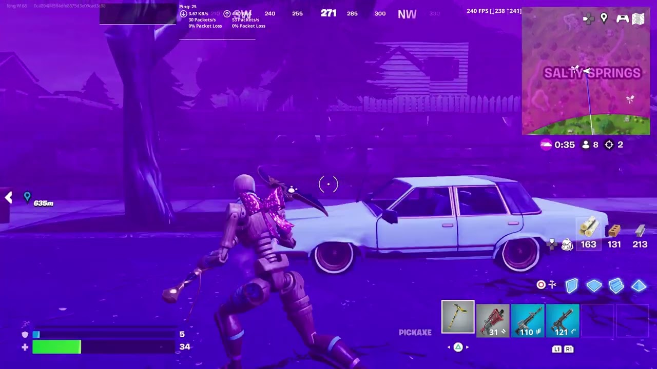 playing Fortnite king w 64