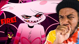 ADDICT (Music Video) - HAZBIN HOTEL (BLIND REACTION) @Vivziepop