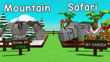 I Created MORE Biomes in Grow a Garden