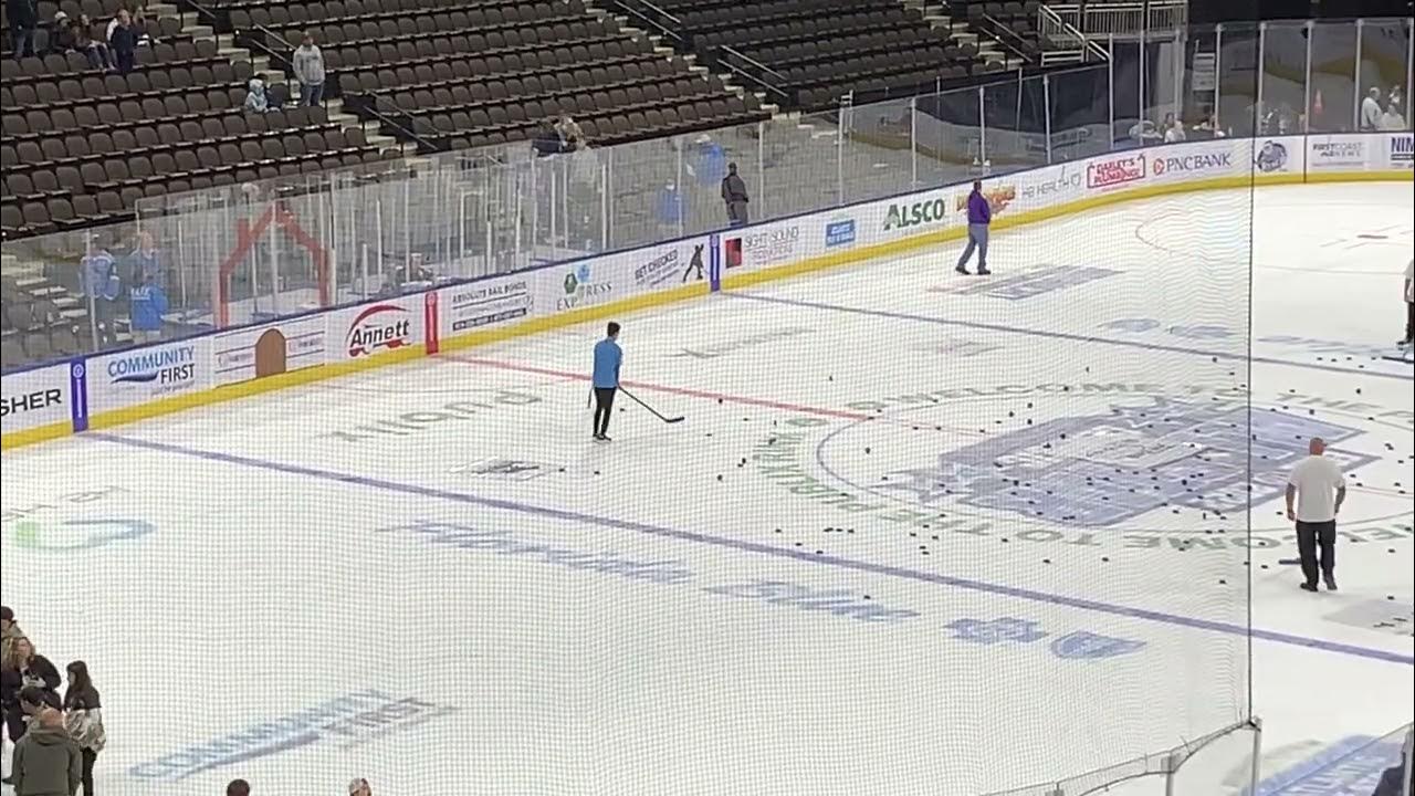 River Turlington Sports Internship Working Chuck a Puck Jacksonville