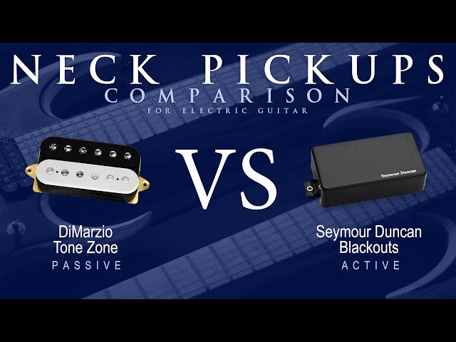 DISTINGUISHER / WHAT'S LEFT OF US デスコア DiMarzio TONE ZONE vs Seymour Duncan BLACKOUTS - Neck Guitar