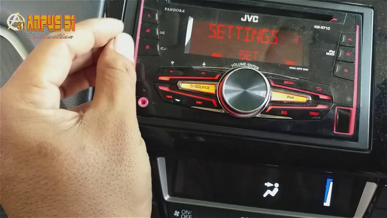 Cara Setting  Jam Pada Audio  Mobil  Honda Brio Dan Resset 