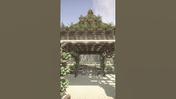 Lake Temple Garden Build #shorts #sonsoftheforest