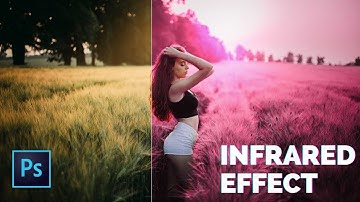 Infrared Photo Effect in Photoshop | Photoshop Tutorial