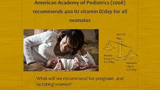 Vitamin D Requirements of the Pregnant Woman; NICHD Vitamin D Lactation Summary Data