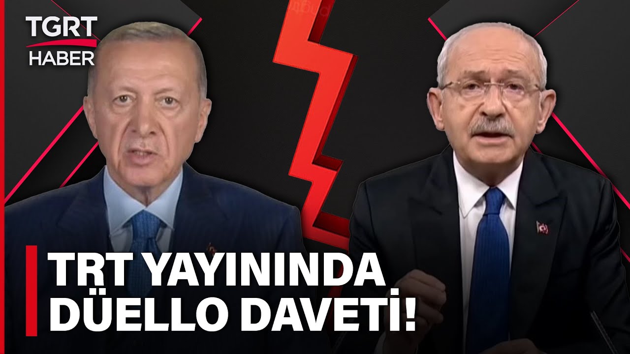 ⁣Erdoğan ve Kılıçdaroğlu TRT’de Propaganda Konuşması Yaptı! Düello Çağrısını Yineledi – TGRT Haber