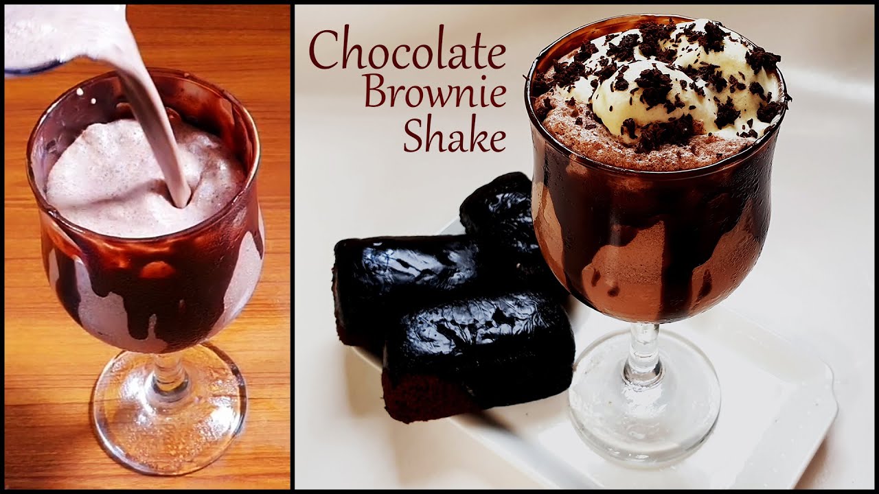 Chocolate Brownie Shake, Most Favorite Chocolate Brownie Shake, (PK