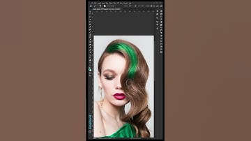 Change Hair Color  | Photoshop #shorts #photoshop