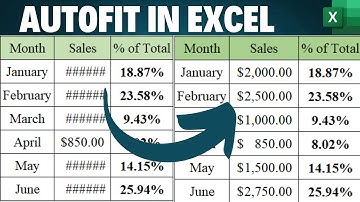 How to Autofit Columns in Excel (Easy Way)