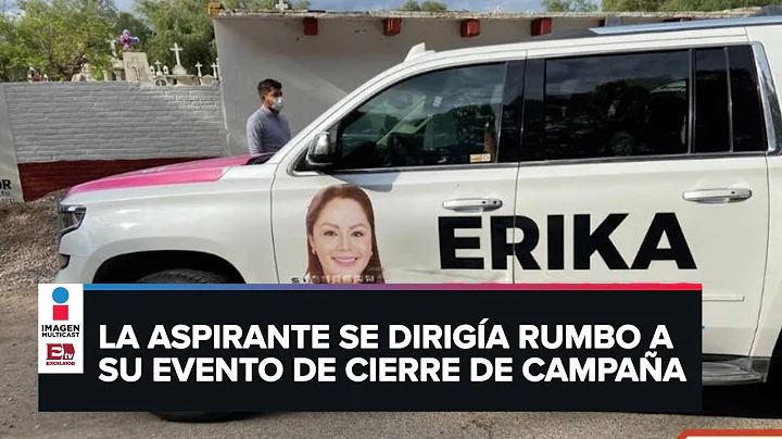 Grupo armado ataca a Erika Briones, candidata de V...