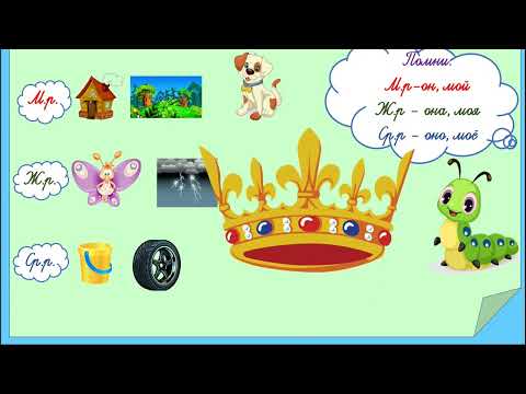 Род имен существительных
