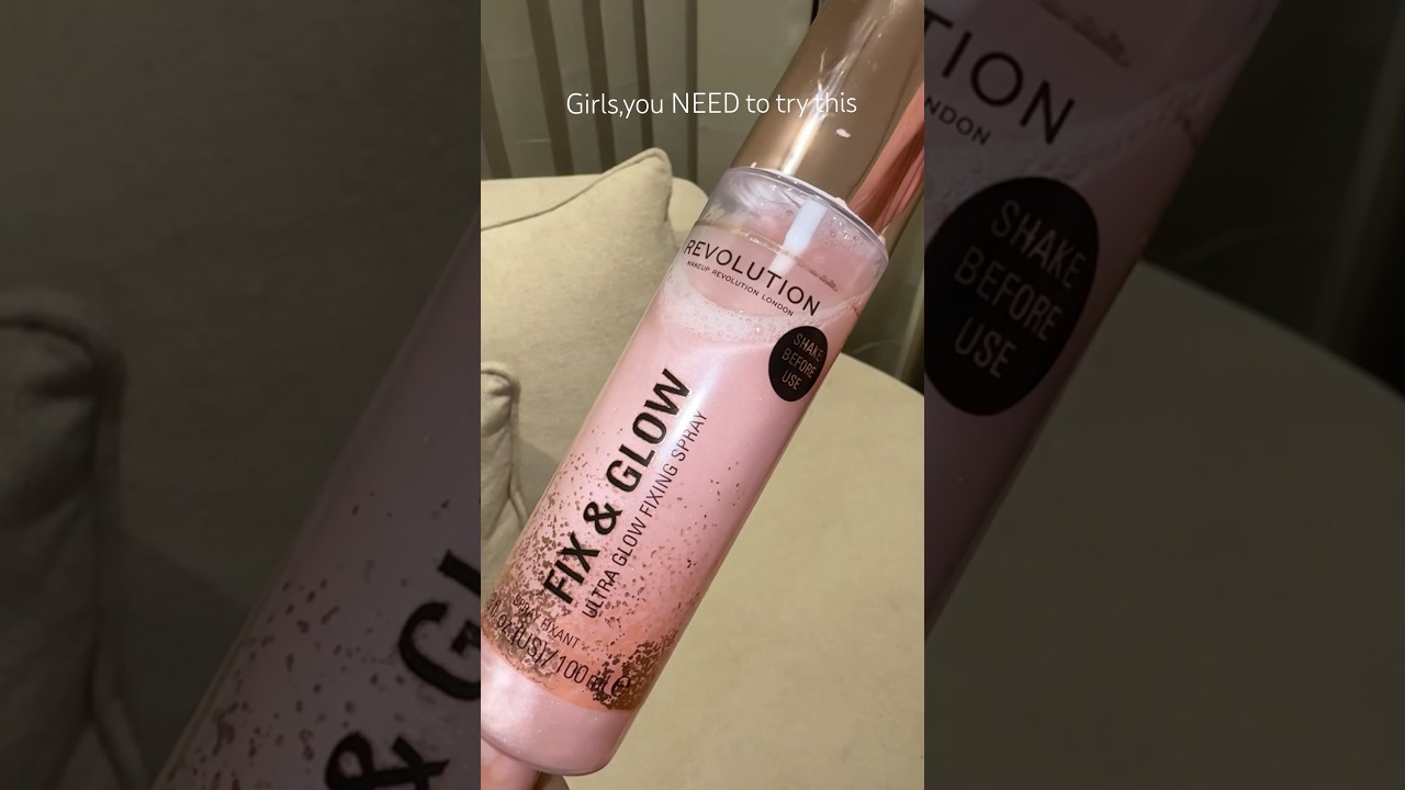 Makeup Revolution Illuminating Fixer is my new obsession! 