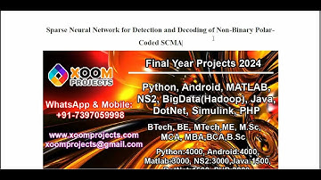 Sparse Neural Network for Detection and Decoding of Non Binary Polar Coded SCMA