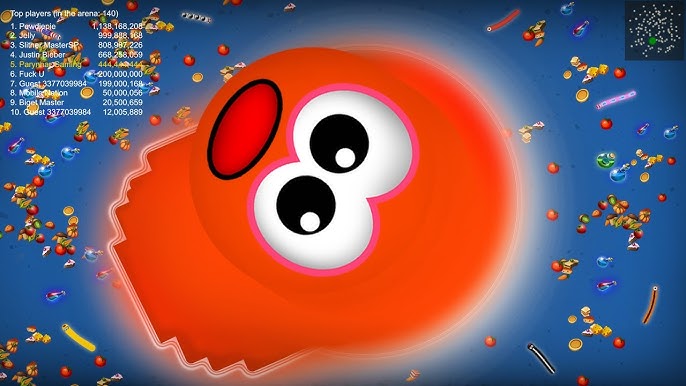 Worms Zone .io - Jogo Da Minhoca Fiz Um Novo Record 96 mil pontos  😍😍😍😍😍😍😍 