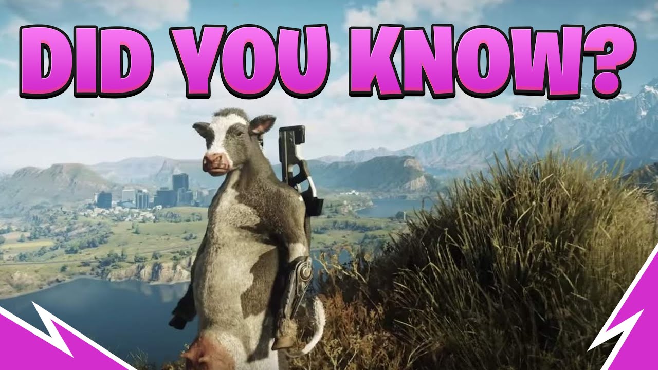 Did You Know about Just Cause 4's Cow Gun? YouTube