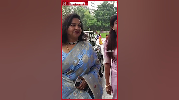 Radha மகள் கல்யாணத்துக்கு வந்த Radhika, Jayam Ravi மாமியார் 🥰