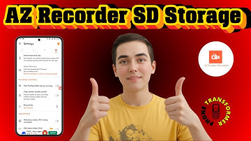 Opslag wijzigen naar SD-kaart in AZ Screen Recorder | Ruimte besparen (2025)