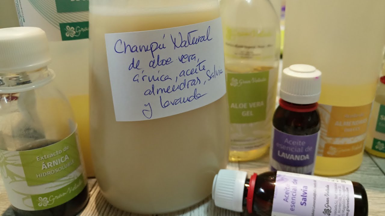 Cómo hacer champú natural líquido básico