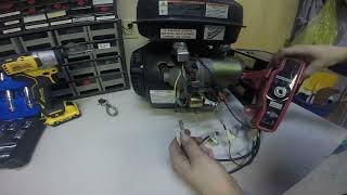 How to wire an electric starter on  a Predator 212