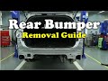 How to remove the rear bumper in KIA SORENTO- Step by Step guide